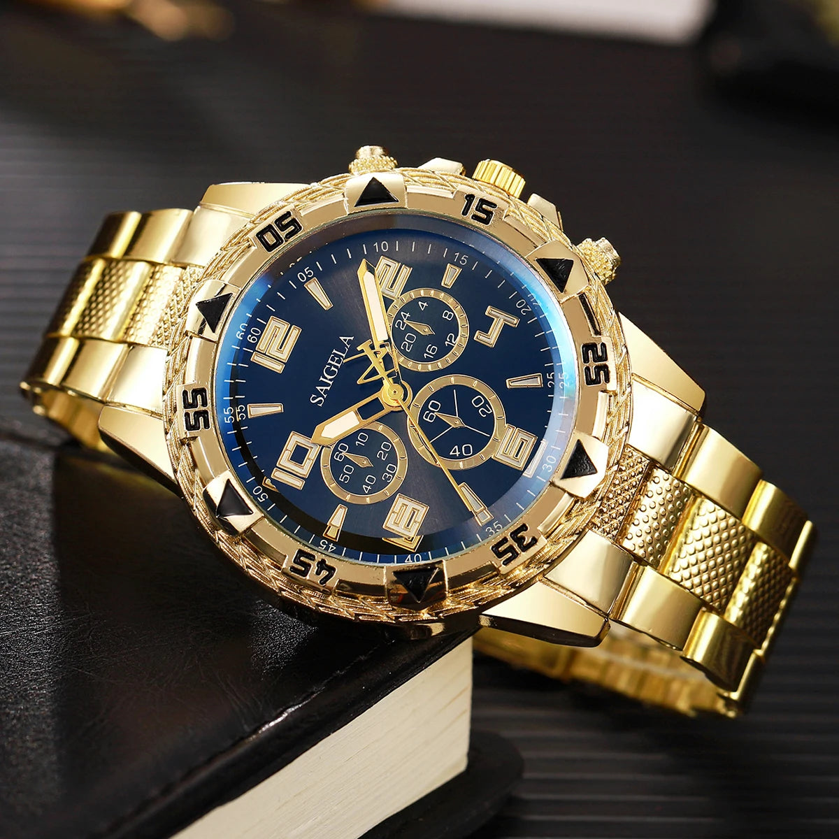 Luxury Men's Watch Set - 2-Piece