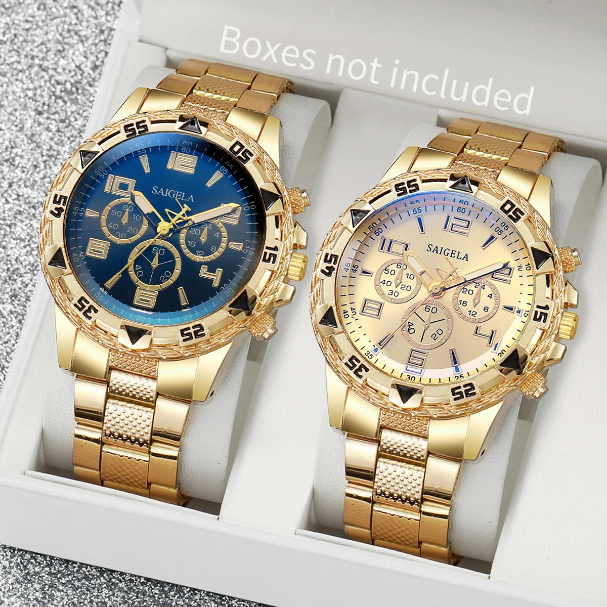 Luxury Men's Watch Set - 2-Piece
