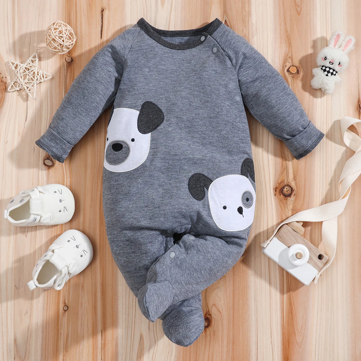 Baby Romper Jumpsuit - Closed Foot