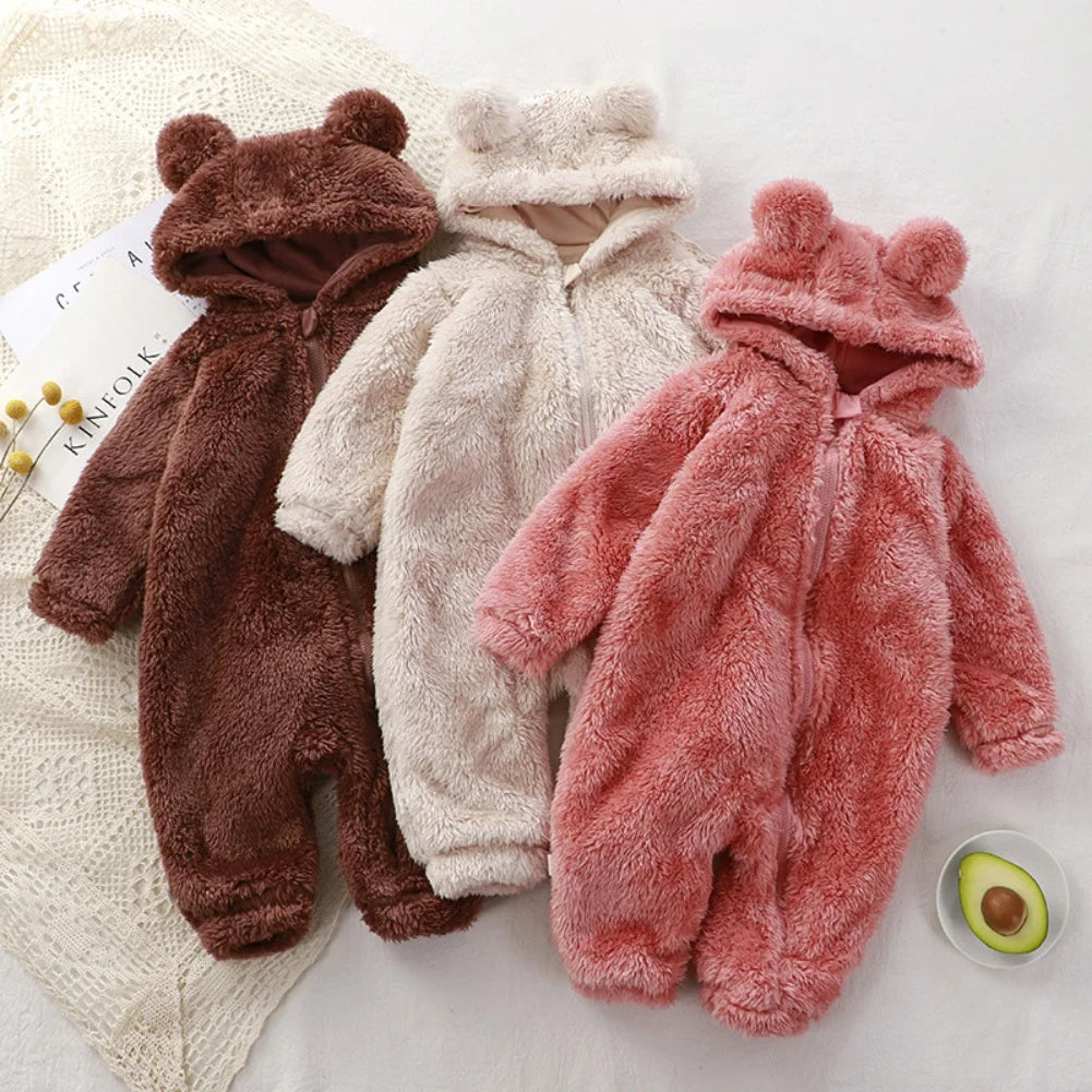 Cartoon Bear Baby Romper