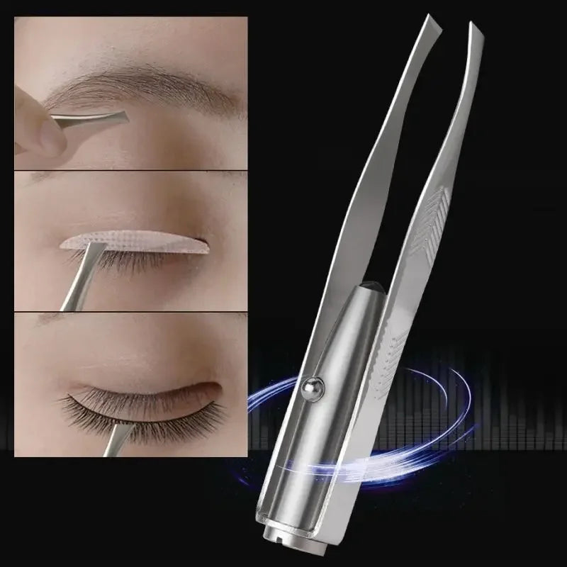 Tweezers With Built-In LED Light