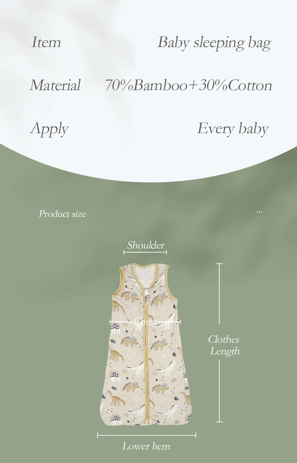 Bamboo Baby Sleep Sack