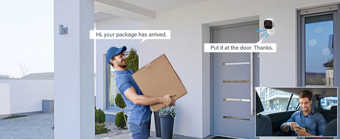 Hi-Definition Indoor/Outdoor Security Camera