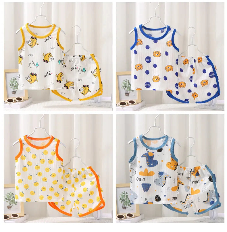 Kids Sleeveless Sets