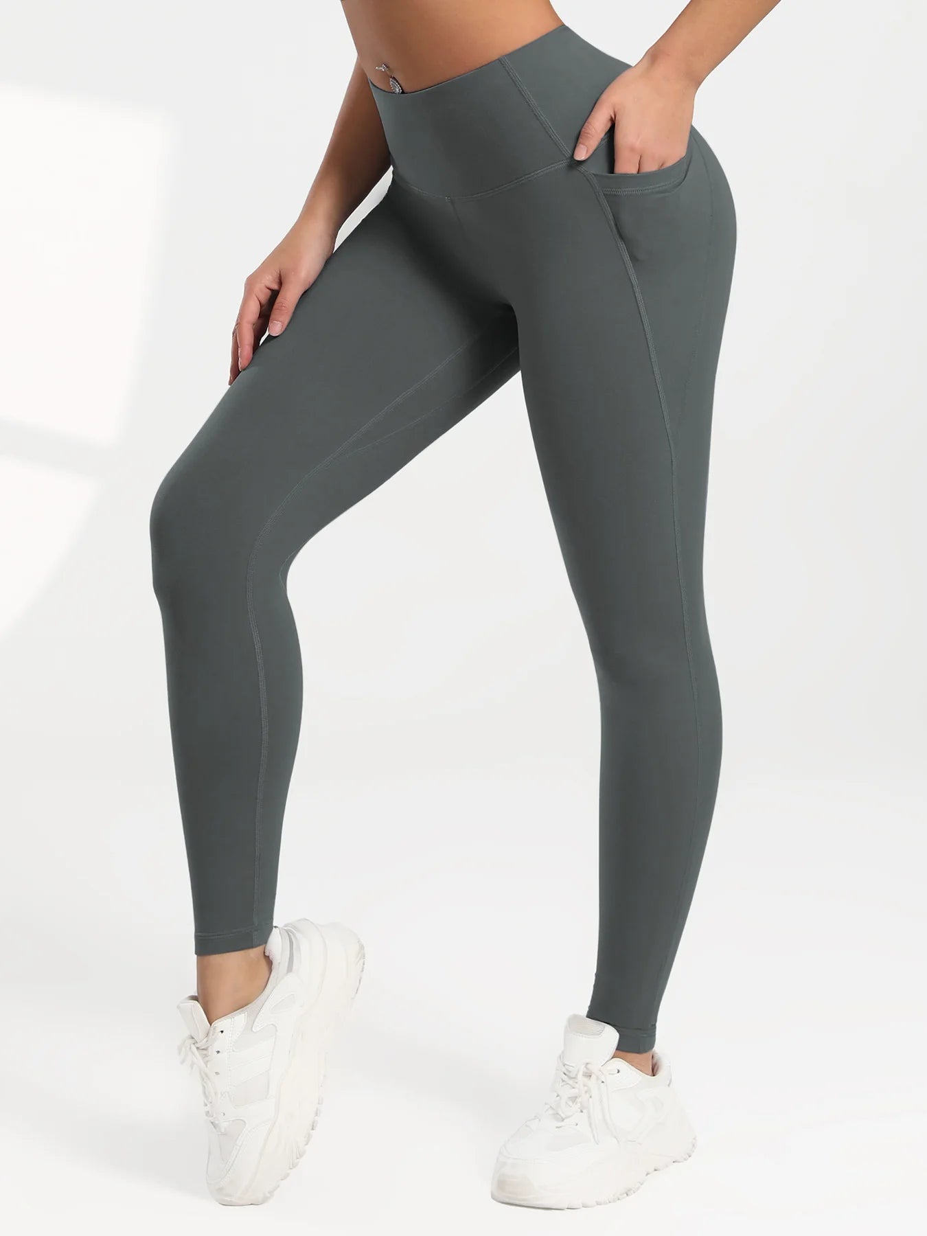 Solid Color Fitness Yoga Legging