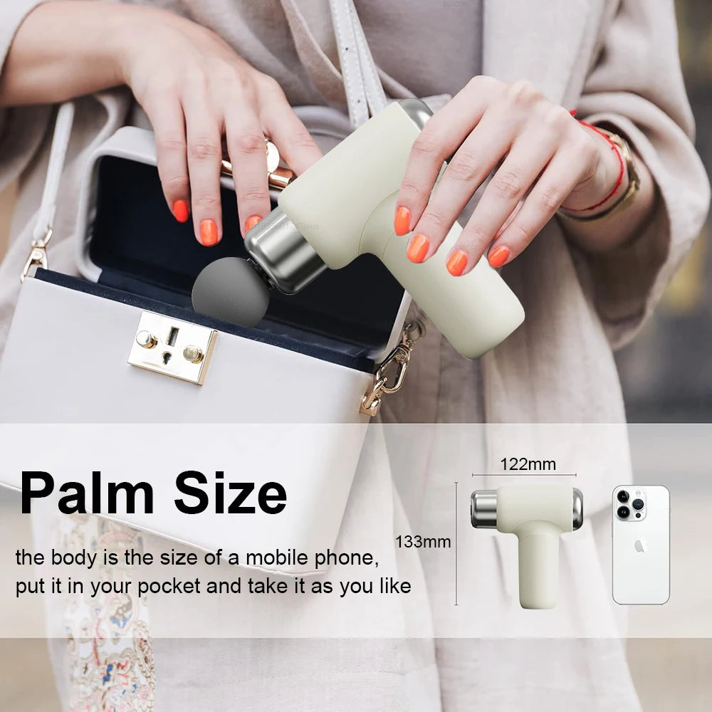 Stylish Portable Deep Tissue Massage Gun