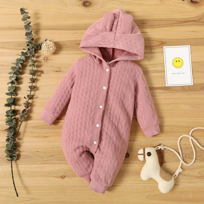 Baby Hooded Rompers