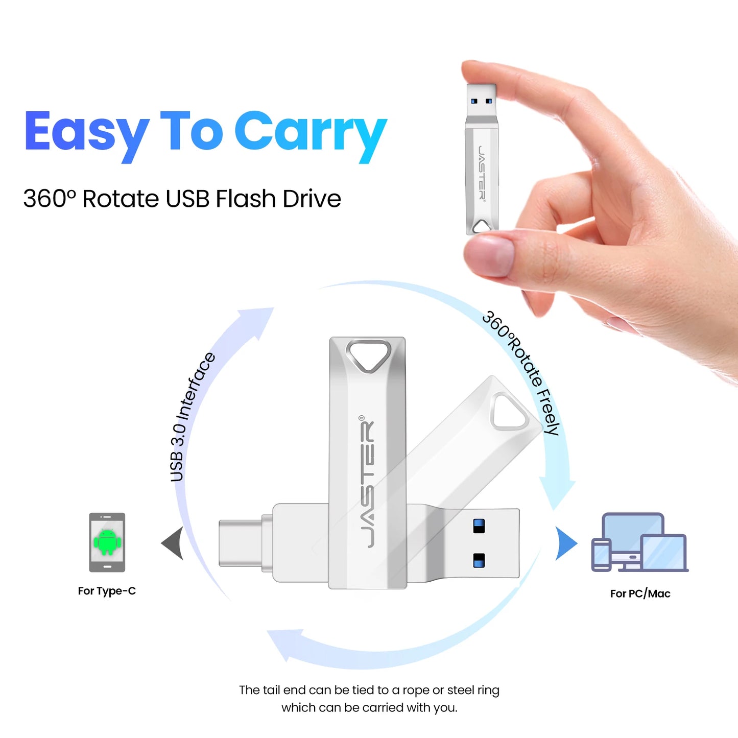 3.0 USB and Type-C Flash Drive