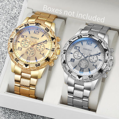 Luxury Men's Watch Set - 2-Piece