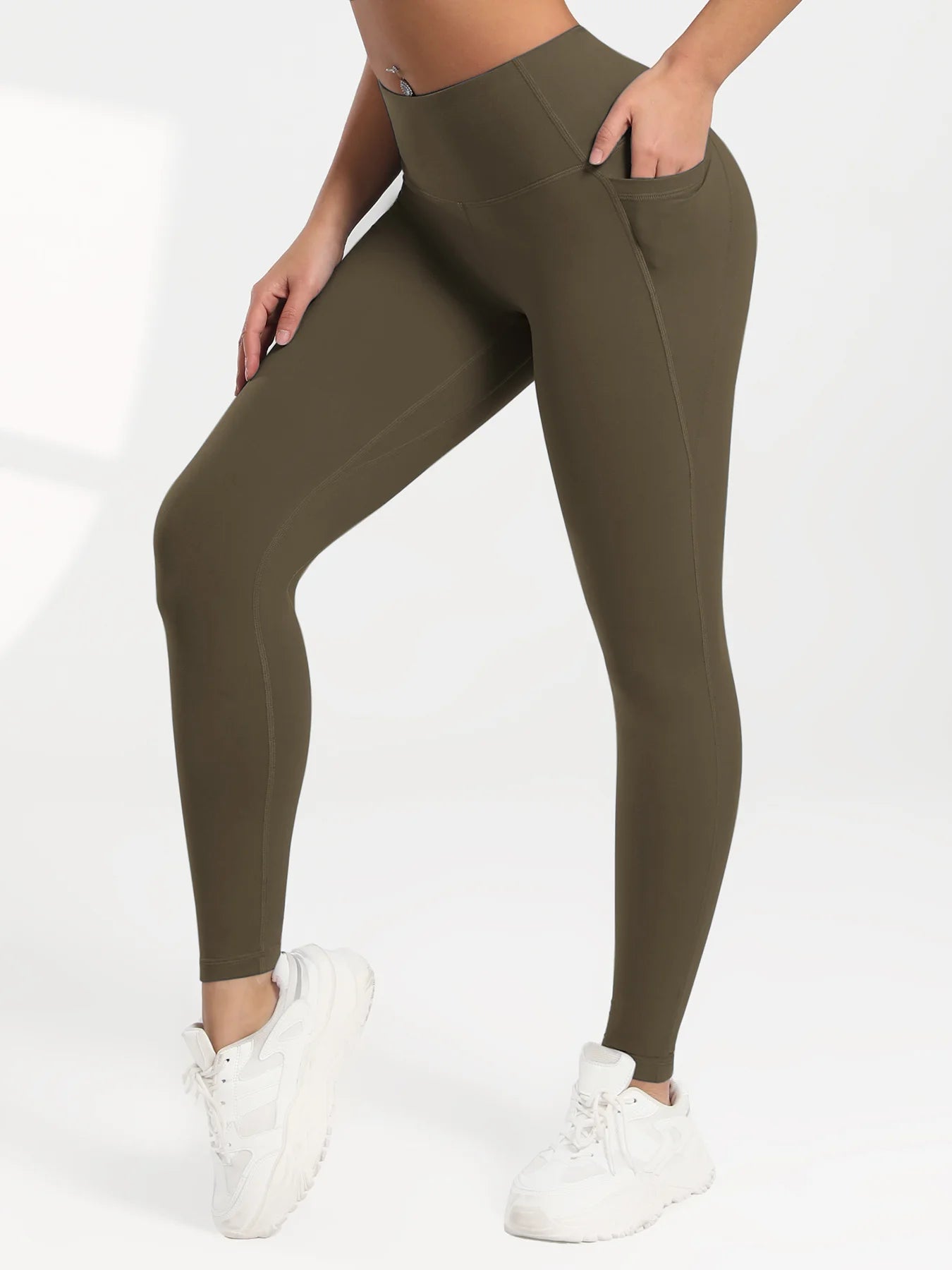 Solid Color Fitness Yoga Legging