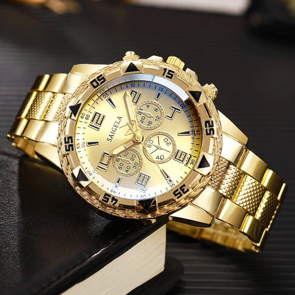 Luxury Men's Watch Set - 2-Piece
