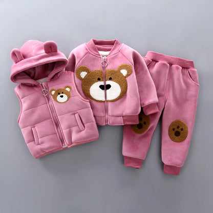 Baby and Toddler 3-piece Sweatsuit