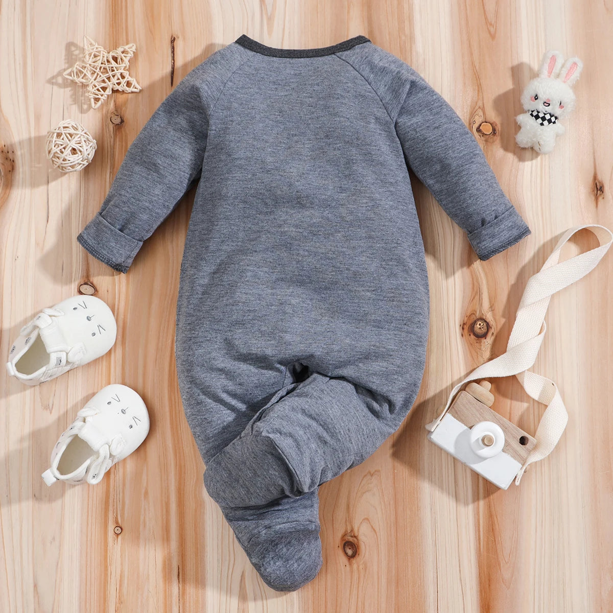Baby Romper Jumpsuit - Closed Foot