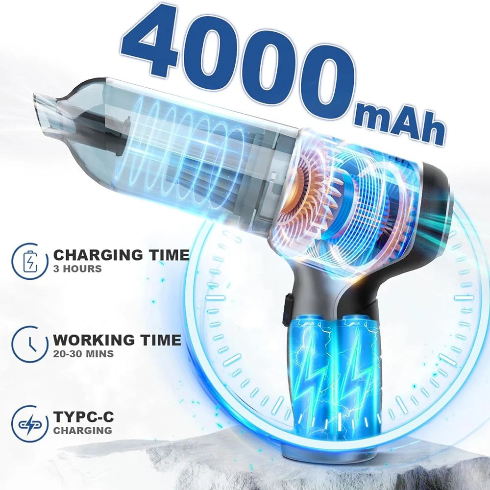 Wireless Car Vacuum Cleaner