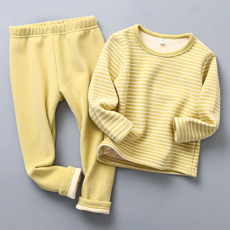 Children's Striped Pajama Sets