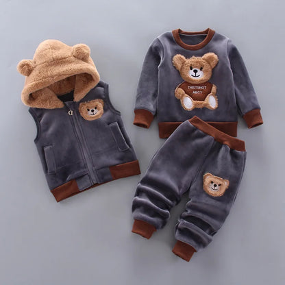 Baby and Toddler 3-piece Sweatsuit