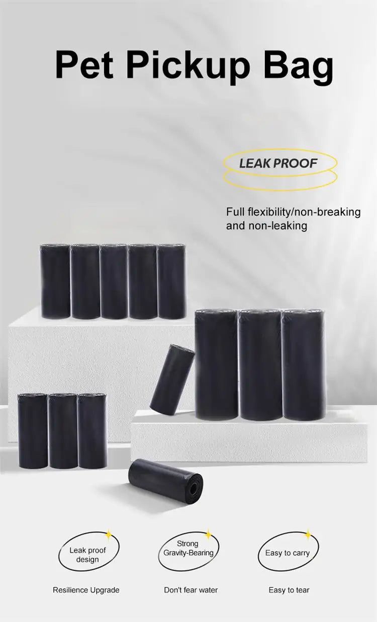 10-Roll-Pack Pet Waste Bag