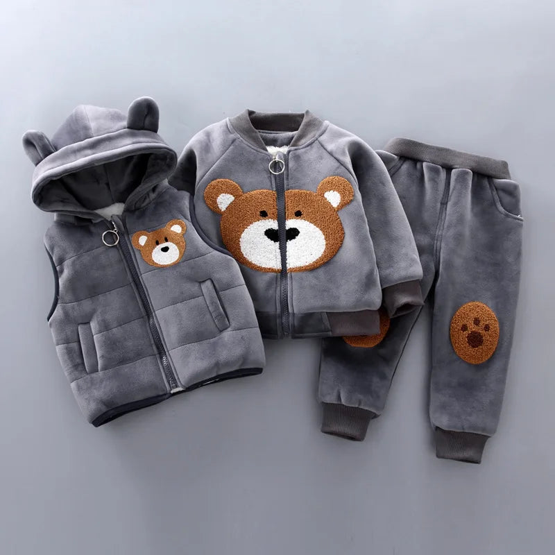 Baby and Toddler 3-piece Sweatsuit