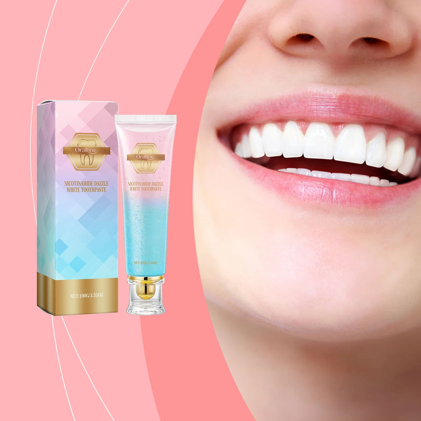 Oralhoe Niacinamide Whitening Toothpaste