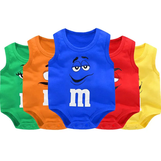 M&M Baby Bodysuit Rompers