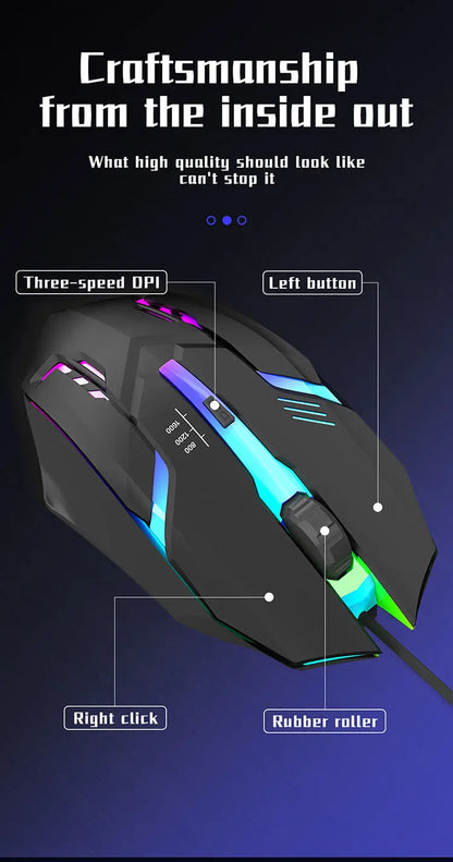 Ergonomic Gaming Mouse