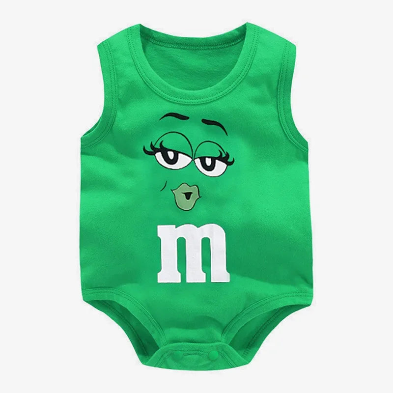 M&M Baby Bodysuit Rompers