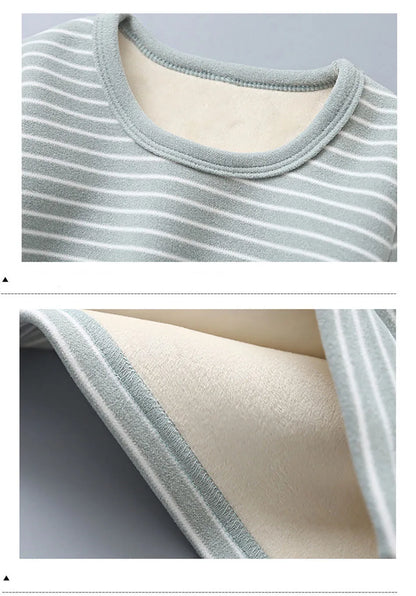 Children's Striped Pajama Sets