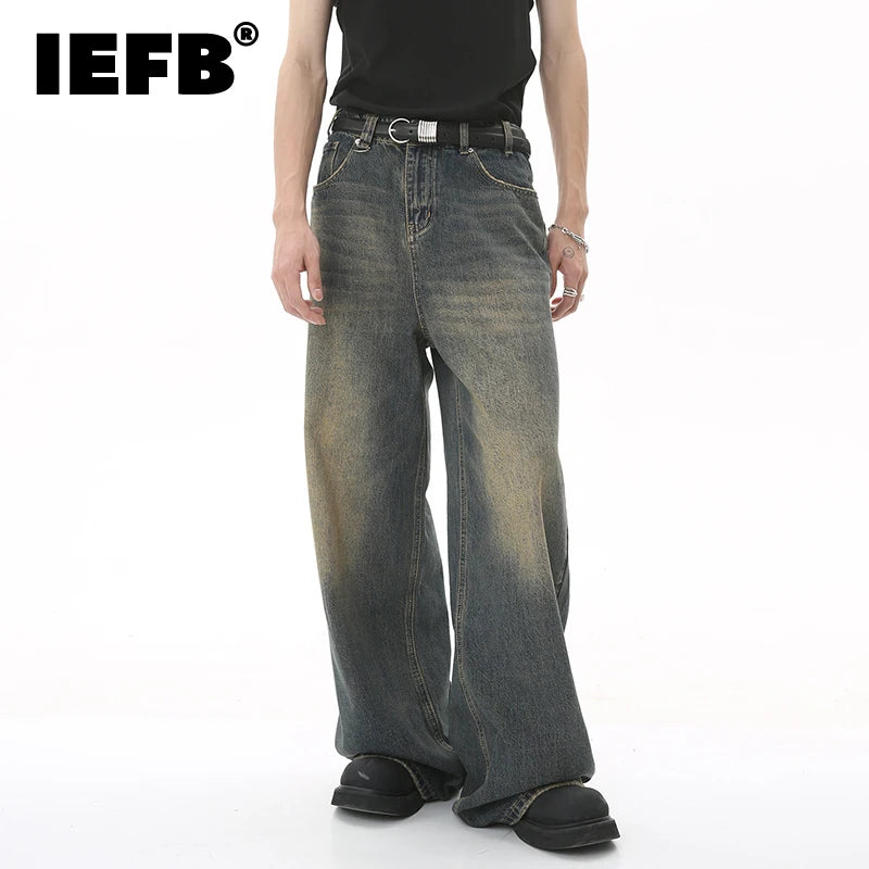 IEFB Summer Men's Denim Pants