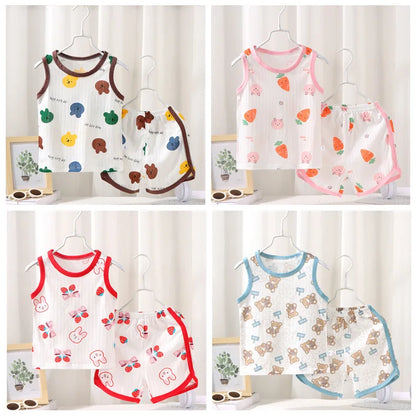 Kids Sleeveless Sets
