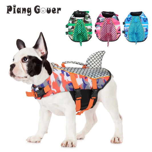 Pet Vest Lifejacket w/ Sharkfin