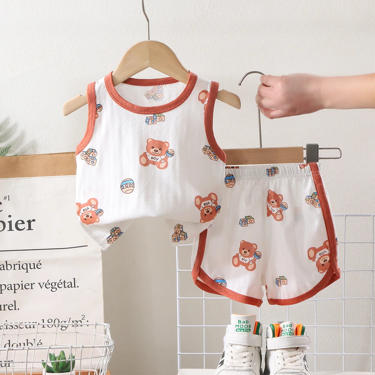 Kids Sleeveless Sets