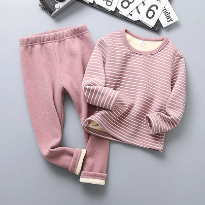 Children's Striped Pajama Sets