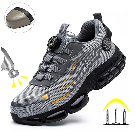 Indestructible Steel Toe Protective Safety Shoes