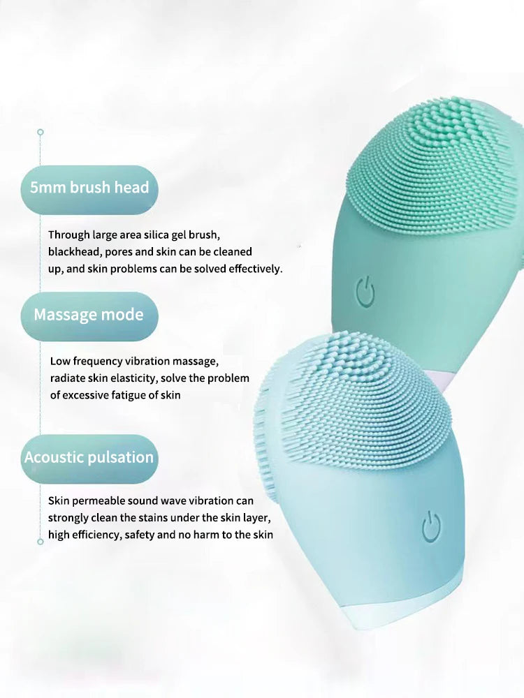 Silicone Facial Cleansing Brush