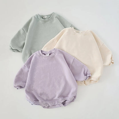 Baby Sweatshirt Rompers
