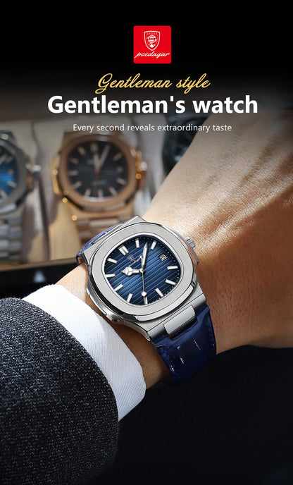 POEDAGAR Luxury Men's Wristwatch