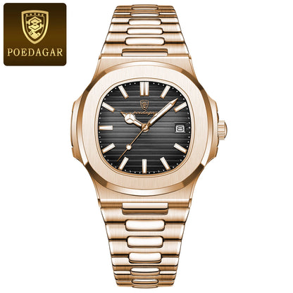 POEDAGAR Luxury Men's Wristwatch