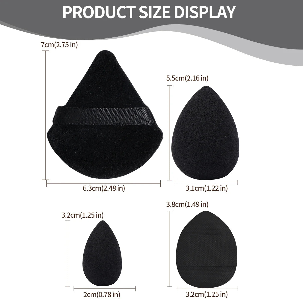 12-Piece Makeup Puff Kit