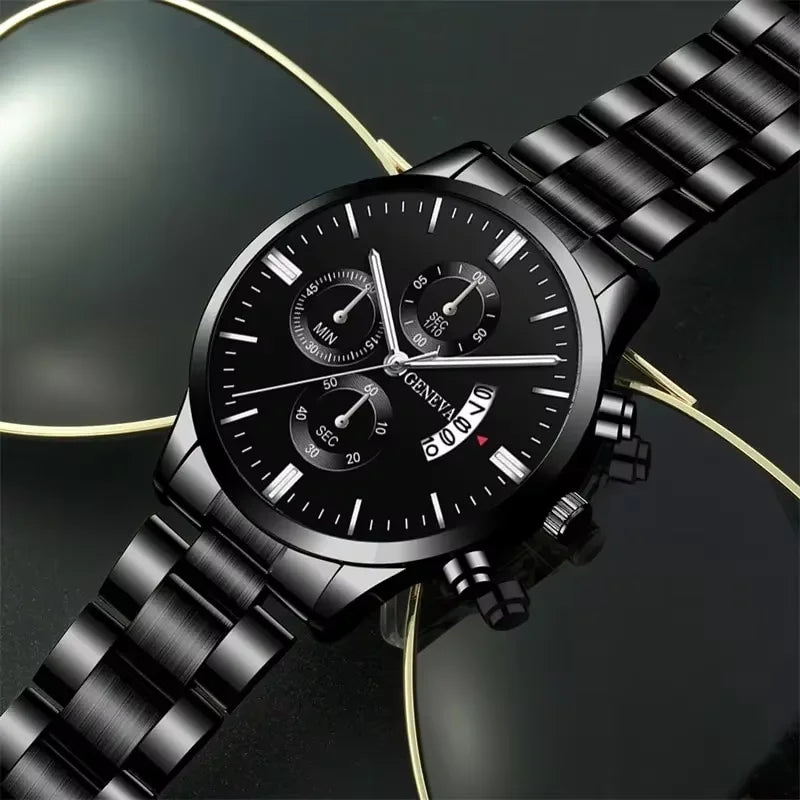 3-Piece Men's Watch Set