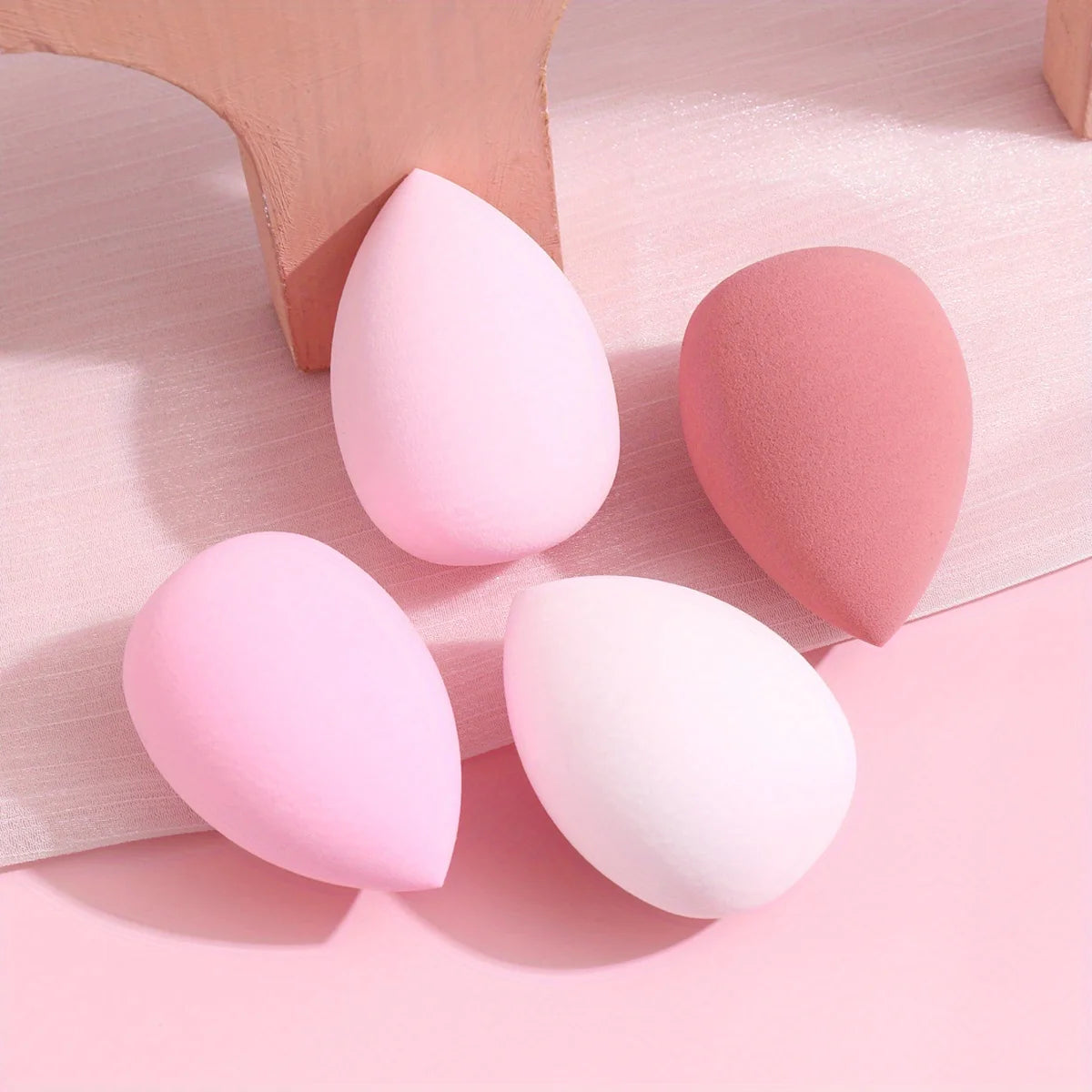 4-Piece Cosmetic Foundation Sponge Set