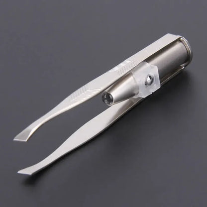 Tweezers With Built-In LED Light