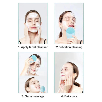 Silicone Facial Cleansing Brush