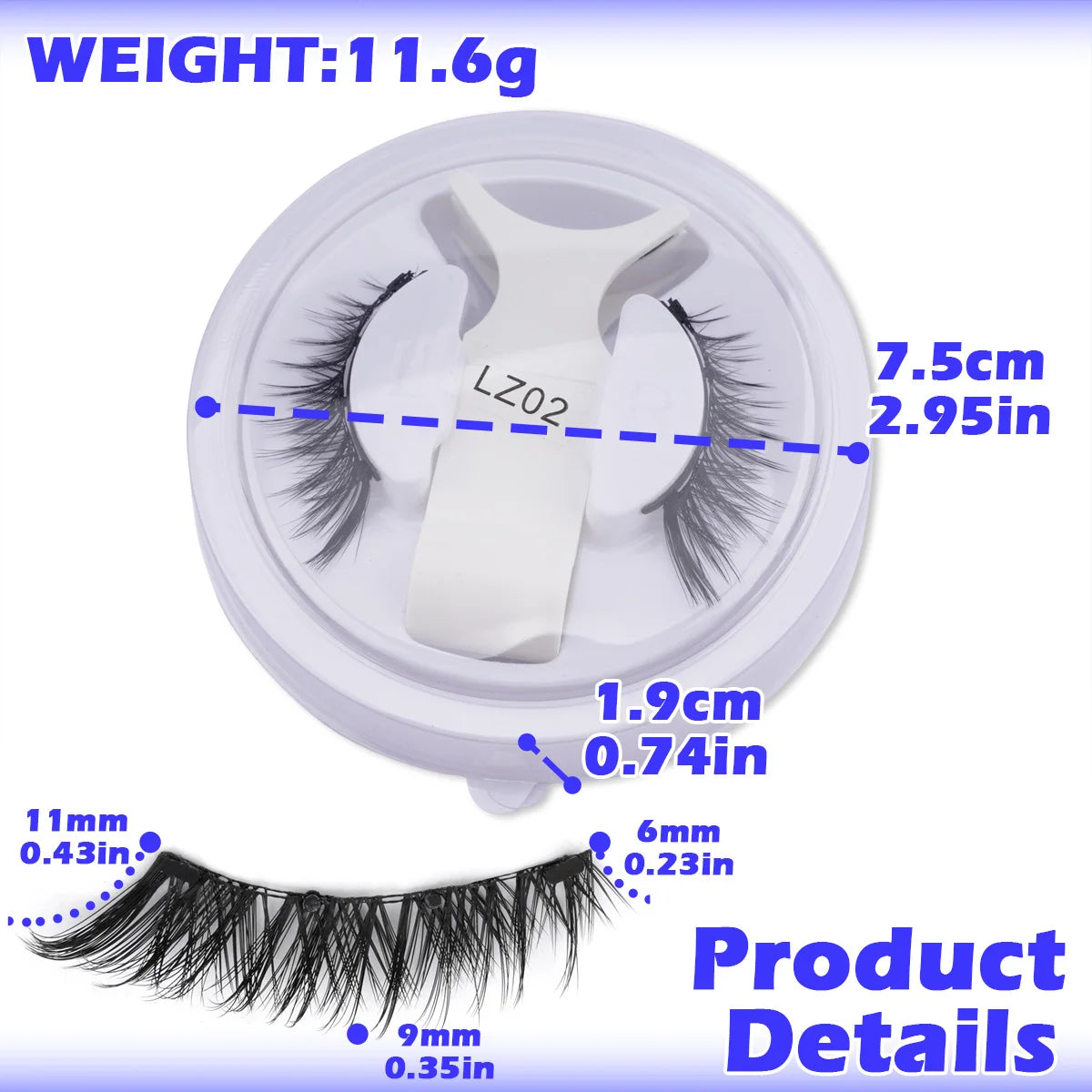 Magnetic Eyelashes