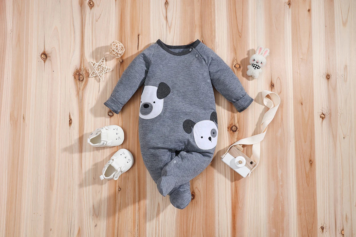 Baby Romper Jumpsuit - Closed Foot
