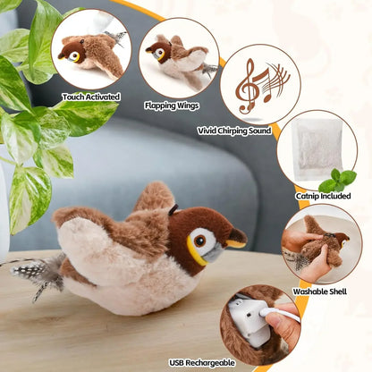 Dancing Sparrow Interactive Cat Toy