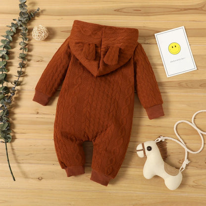 Baby Hooded Rompers