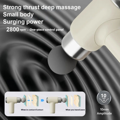 Stylish Portable Deep Tissue Massage Gun