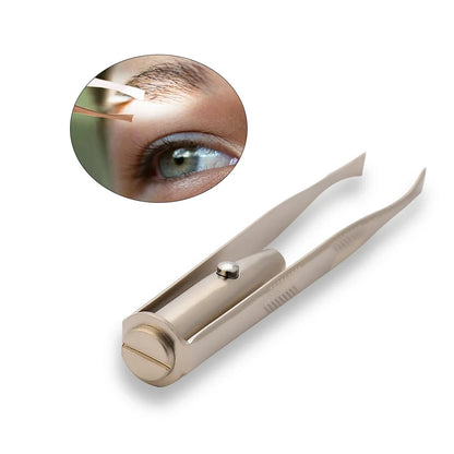 Tweezers With Built-In LED Light