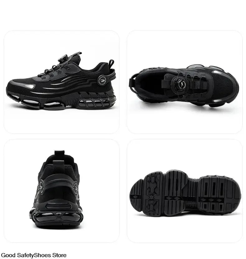 Indestructible Steel Toe Protective Safety Shoes