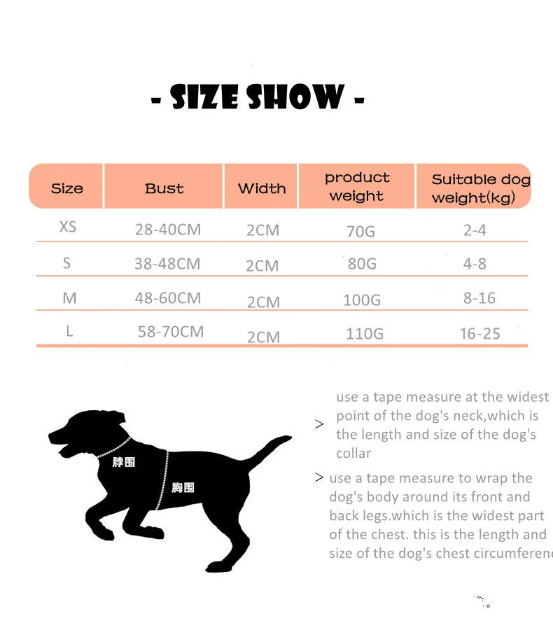 Pet Dog Harness and Leash